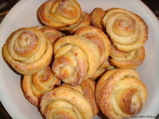 Сладкое печенье РОЗОЧКИ