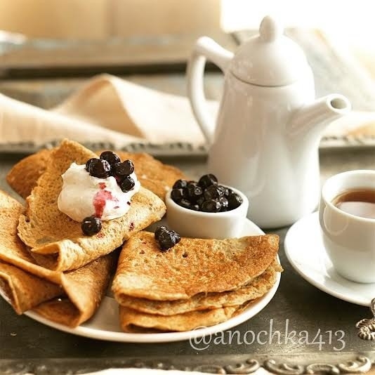 Нутово-льняные блины