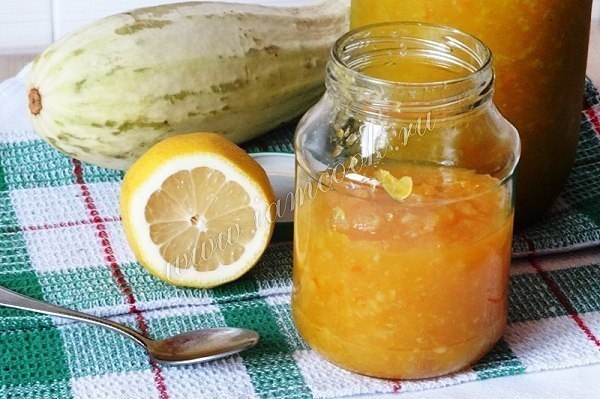 ВАРЕНЬЕ ИЗ КАБАЧКОВ С ЛИМОНОМ И АПЕЛЬСИНОМ