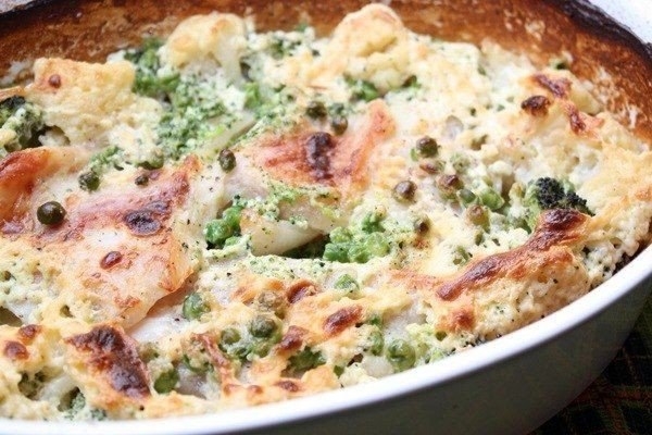 Рыба, запеченная в сливках!