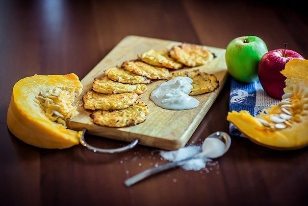 Рецепт оладьев с тыквой