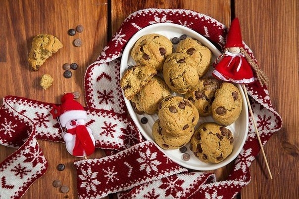 Печенье с шоколадными каплями дяди Бобби
