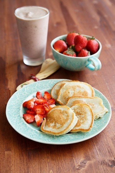 Постные блинчики с бананом Постные блинчики с бананом