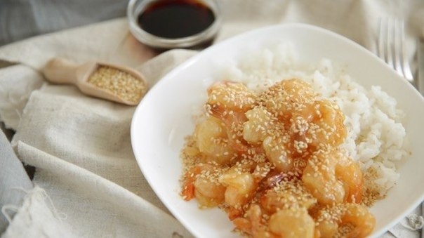 Креветки в медовом кляре Креветки в медовом кляре