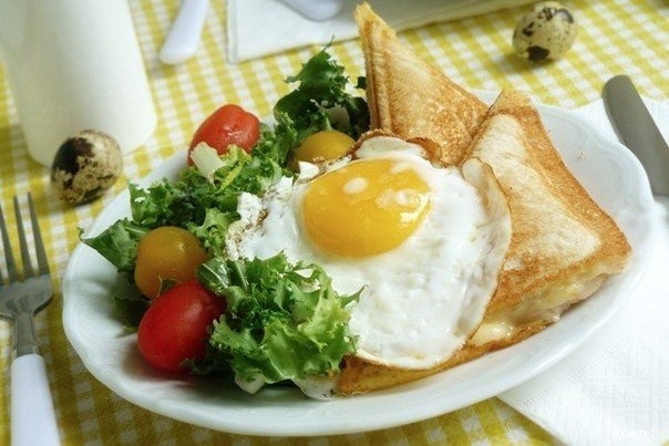 Французская классика: "крок месье" Французская классика: "крок месье"