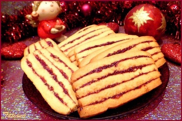 Печенье "Клюквенные полоски" Печенье "Клюквенные полоски"