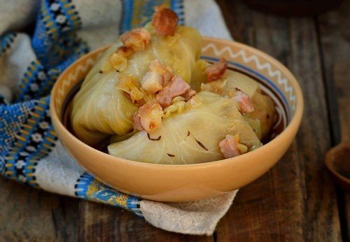 Голубцы с перловкой и горохом в мультиварке Голубцы с перловкой и горохом в мультиварке