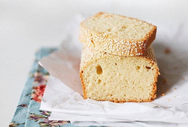 Кунжутный кекс