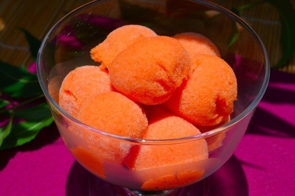 Сорбе из папайи