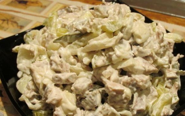 Салат к драникам