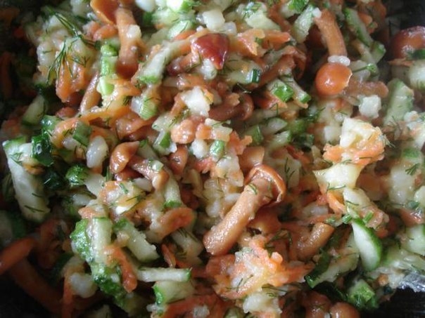 Салат "Окрошка"