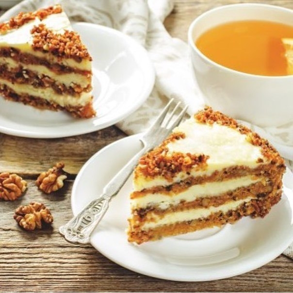 Морковный торт: поднимет настроение даже в самый пасмурный день!