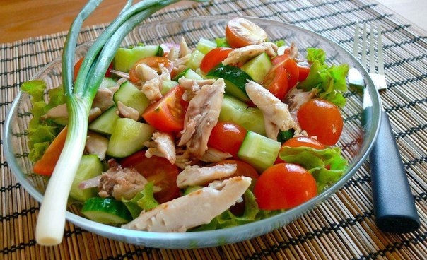 Диетические салаты на ужин Диетические салаты на ужин