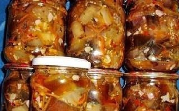 8 рецептов из БАКЛАЖАНОВ на зиму!!!