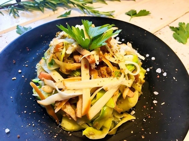 "Паста" из кабачков