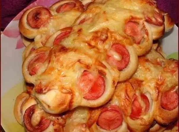 Булочки «Гусенички»