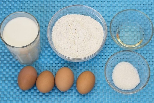 Разноцветные блины