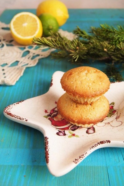 "Лимонно-лаймовые кексы"