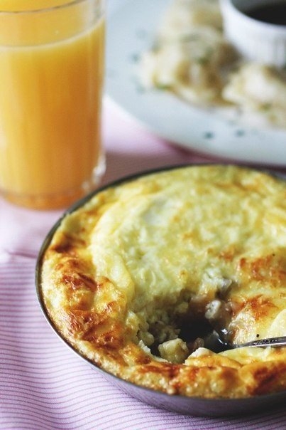 "Жюльен с грибами"