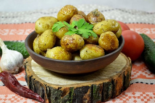 Молодой картофель по-новому