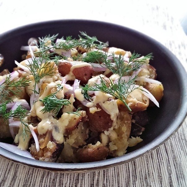 "Пюре с хреном и укропом"