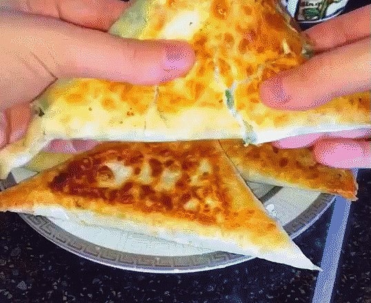 Быстрые Пирожки из Лаваша Треугольники из лаваша с сыром, зеленью