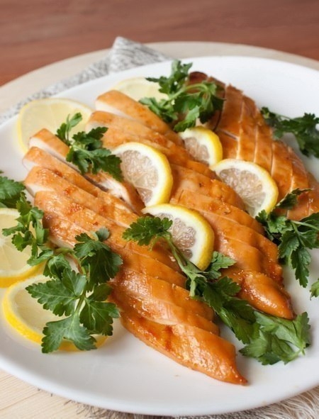 "Медово-лимонные куриные грудки" "Медово-лимонные куриные грудки"