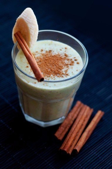 "Смузи с авокадо и бананом" "Смузи с авокадо и бананом"