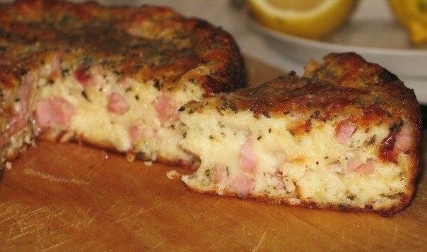 "Сырный кекс с ветчиной и пряностями" "Сырный кекс с ветчиной и пряностями"