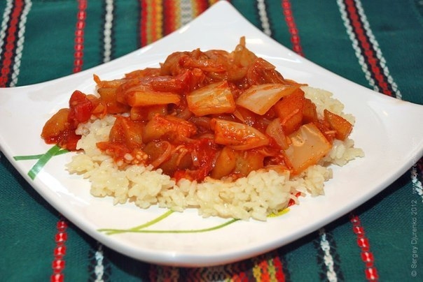 "Лечо из баклажанов"