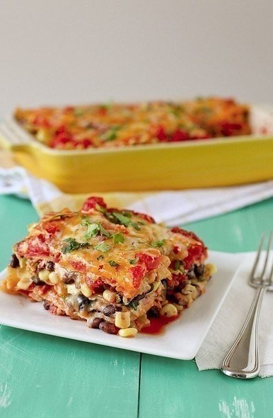 "Мексиканская лазанья"