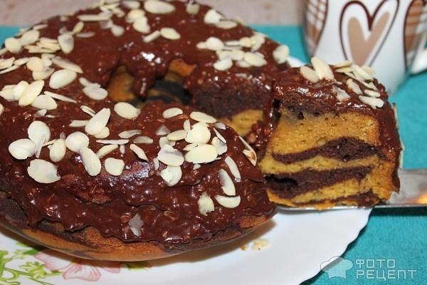 Тыквенно-шоколадный кекс - очень вкусный Тыквенно-шоколадный кекс - очень вкусный