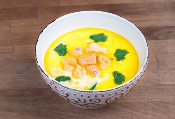 Чаудер с лососем Чаудер с лососем