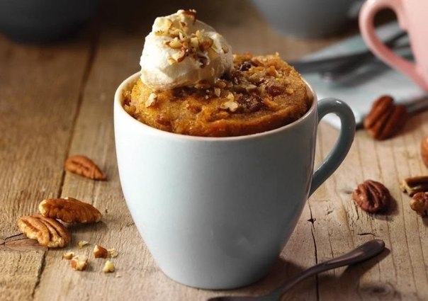 Морковный пирог в микроволновке