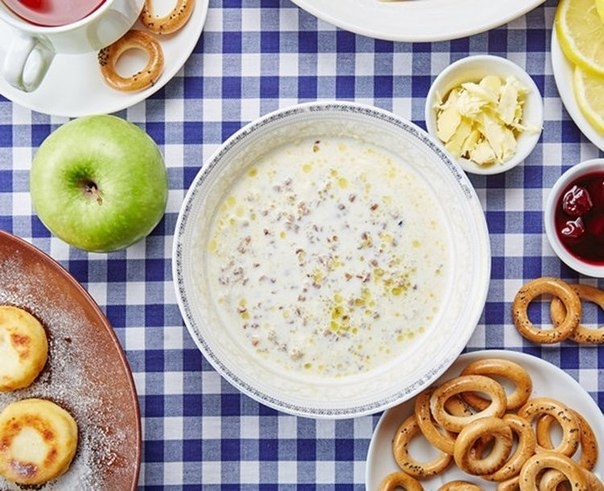 Каша гречневая на молоке