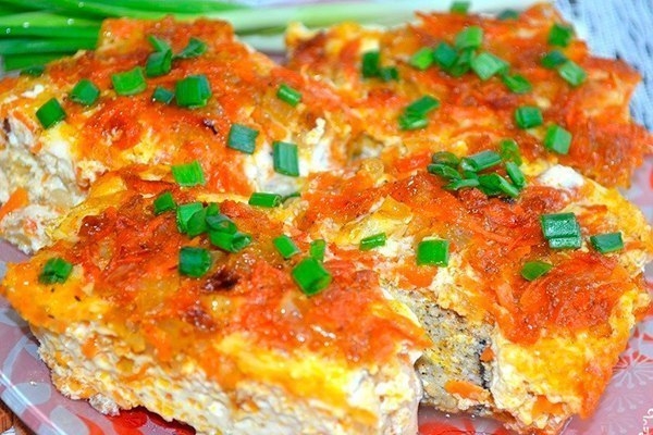 Рыбная запеканка в духовке.