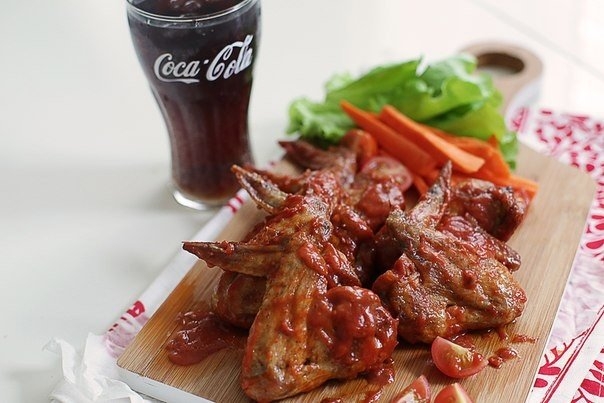 "Куриные крылышки Баффало"