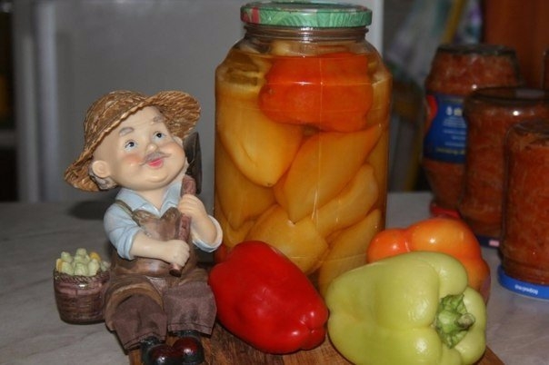 ПЕРЕЦ, МАРИНОВАННЫЙ ДЛЯ ФАРШИРОВАНИЯ.