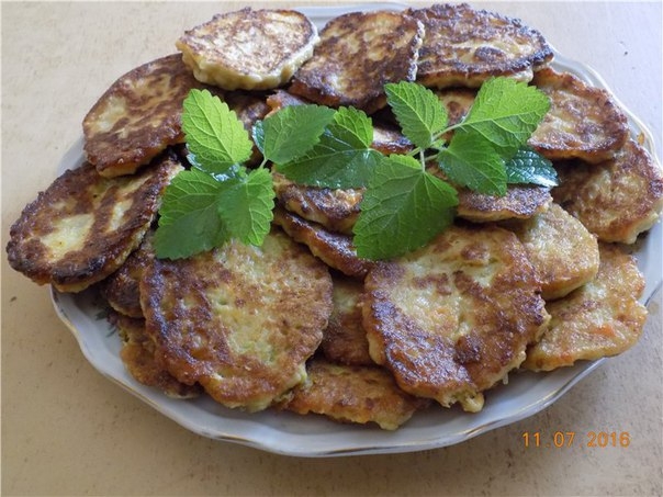 Очень вкусные овощные оладьи на скорую руку