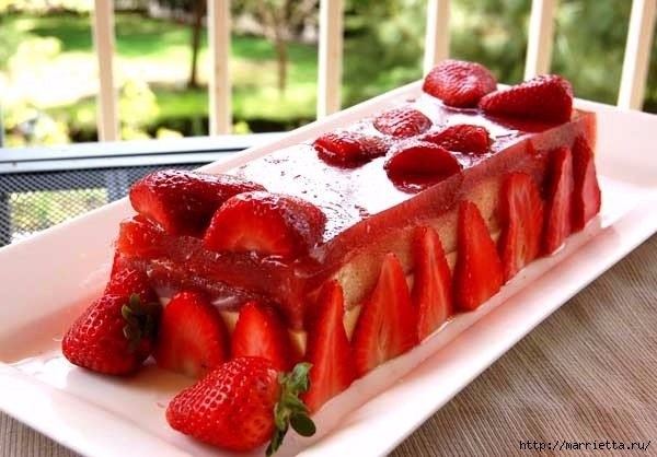 КЛУБНИЧНЫЙ ДЕСЕРТ. РЕЦЕПТ КЛУБНИЧНЫЙ ДЕСЕРТ. РЕЦЕПТ