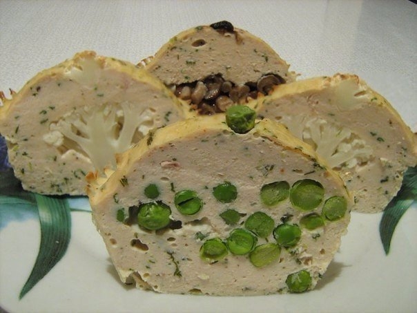 Нежное куриное суфле