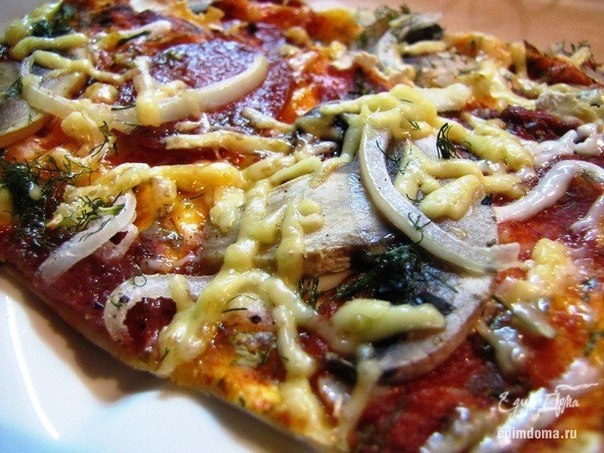 ТОНЧАЙШАЯ ПИЦЦА...НА ЛАВАШЕ