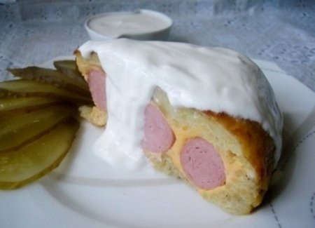 КАРТОФЕЛЬНАЯ ЗАПЕКАНКА С СОСИСКАМИ И СЫРОМ В МУЛЬТИВАРКЕ