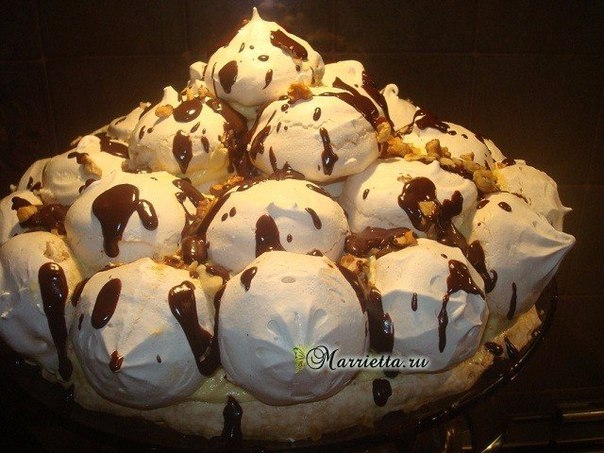 РЕЦЕПТ ТОРТИКА С БЕЗЕ "ГРАФСКИЕ РАЗВАЛИНЫ" РЕЦЕПТ ТОРТИКА С БЕЗЕ "ГРАФСКИЕ РАЗВАЛИНЫ"