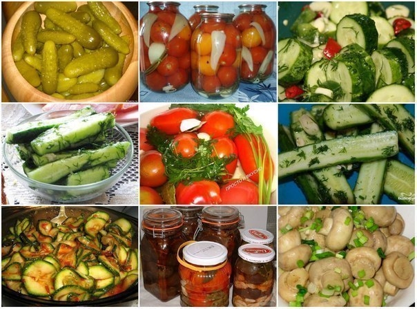 КОПИЛКА ЛУЧШИХ РЕЦЕПТОВ ЗАГОТОВОК