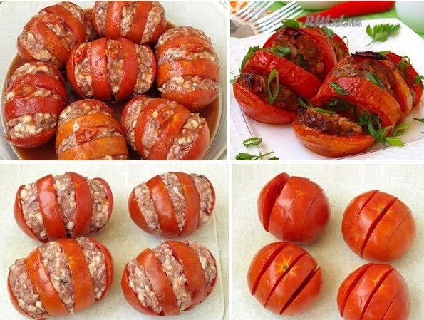 ЗАПЕЧЕННЫЕ ПОМИДОРЫ.
