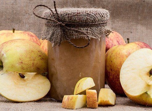 Обалденное яблочное варенье с курагой и лимонным соком!! Очень вкусно!