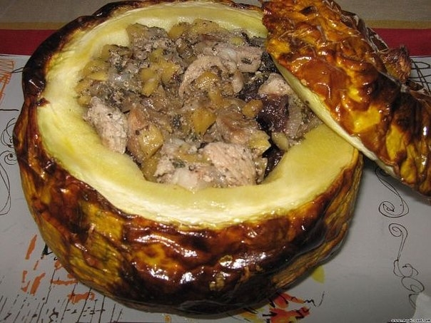 &#39;&#39;МЯСО С ЧЕРНОСЛИВОМ ЗАПЕЧЕННОЕ В ТЫКВЕ&#39;&#39;
