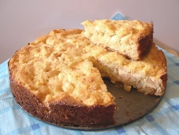 Готовим деткам: Творожная шарлотка