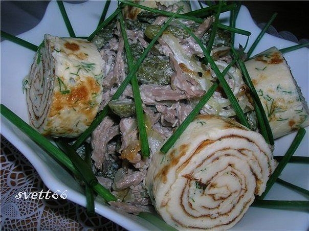 10 вкуснейших мясных салатиков